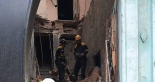 Hablan vecinos del edificio que se derrumbó en  La Habana Vieja