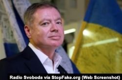 Captura de pantalla de Radio Svoboda: Embajador de Ucrania en Israel, Yevguén Korniychuk.