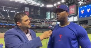 Aroldis Chapman en exclusiva con Deportes Martí