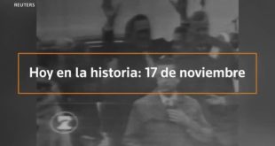 Hoy en la historia: 17 de noviembre