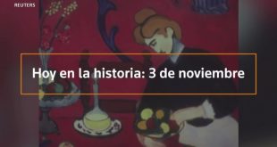 Hoy en la historia: 3 de noviembre