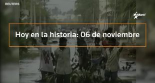 Hoy en la historia: 6 de noviembre