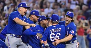 Los Rangers de Texas ganan su primera Serie Mundial