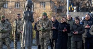 Rusia lanza su mayor ataque con drones, mientras Ucrania recuerda la hambruna provocada por Stalin