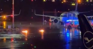 Un hombre armado se atrincheró en un aeropuerto de Alemania tras disparar al aire y lanzar bombas molotov