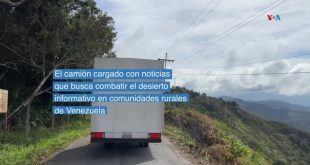 Ari Móvil: un camión cargado de noticias recorre comunidades de Venezuela