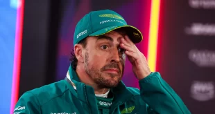 Fernando Alonso durante el fin de semana del GP de Bahréin