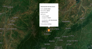 Fuerte temblor en Venezuela de magnitut4.7 se siente en Portuguesa, Lara, Mérida y Zulia.