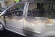 Incendio total de un vehículo generó caos en la autopista Caracas – La Guaira