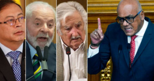 Jorge Rodríguez arremetió contra Petro, Lula y Pepe Mujica: «Métanse sus opiniones por donde les quepan»