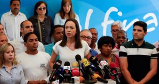 Machado dice que “el régimen escogió a sus candidatos”