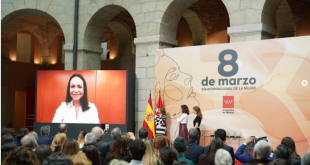 María Corina Machado recibió reconocimiento de la Comunidad de Madrid por el Día de la Mujer (VIDEO)