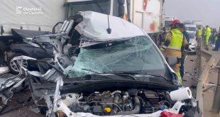 Una persona ha fallecido y cinco han resultado heridas en el accidente múltiple que ha tenido lugar esta mañana en la AP-7.