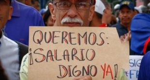 Se registraron 52 reclamos laborales en febrero: 54% de las protestas por salarios dignos