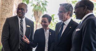 Secretario de Estado Blinken llegó a Jamaica para reunión de CARICOM sobre Haití