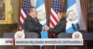 Vicepresidenta Harris anuncia millonaria inversión en el norte de Centroamérica