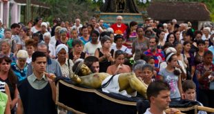 "En ningún lugar de Bayamo hay procesión porque acaban de levantarse en protesta"