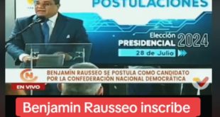 ‘Er Conde del Guácharo’ inscribe su candidatura a las presidenciales en Venezuela