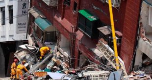 Cerca de un millar de personas atrapadas en la montaña tras el fuerte terremoto de Taiwán