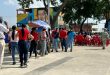 Ciudadanos esperan hasta 5 horas para inscribirse en el registro electoral en Upata