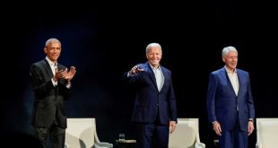 Dos ex presidentes de EEUU apoyaron la candidatura del actual presidente Joe Biden en un encuentro en Nueva York.