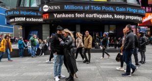 EE.UU: Sismo con epicentro entre Nueva York y Filadelfia sacude gran parte del noreste