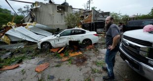 EE.UU: Tormentas azotan partes del Valle de Ohio tras su paso por el sur del país