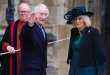 El rey Carlos asiste a una misa de Pascua, su mayor aparición pública desde diagnóstico de cáncer