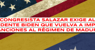 Estados Unidos repondrá las sanciones a Venezuela por la persecución del chavismo a la oposición