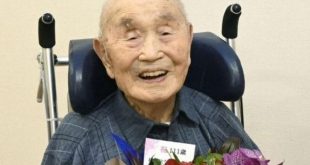 Fallece Gisaburo Sonobe de Japón a los 112 años, el hombre más longevo, dos días después de ser reconocido por Guinness World Records, sucediendo al venezolano Juan Vicente