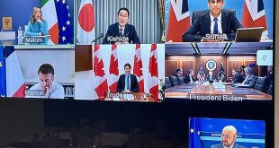 Reunión del G7 sobre la crisis en Oriente Próximo.