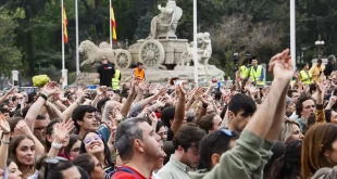 La II Fiesta de la Resurrección congrega a más de 70.000 personas en Madrid