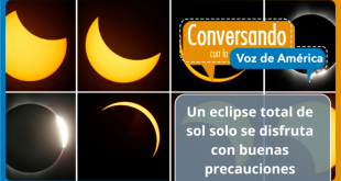 Un eclipse total de sol solo se disfruta con buenas precauciones