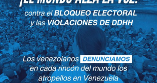 Venezolanos en el mundo se sumaron a la protesta para exigir elecciones libres (VIDEOS)