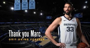 Los Grizzlies colgarán la camiseta de Marc Gasol en lo alto del FedExForum. (Foto de ARCHIVO) 08/2/2019