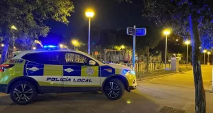 Un vehículo de la Policía Local de Leganés.