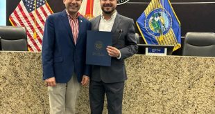 Ciudad del Doral reconoce el trabajo humanitario de Gustavo Lainette en favor de los venezolanos