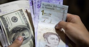 Dólar oficial continúa en descenso y el paralelo se mantiene en aumento