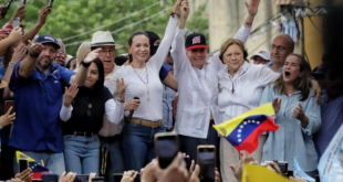 Edmundo González en La Victoria: «Imaginen un país en el que el presidente no insulta ni ve a sus adversarios como enemigos»