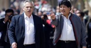 Expresidentes Alberto Fernández y Evo Morales encabezan misión electoral en México (VIDEO)