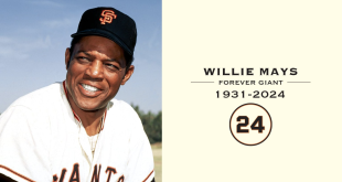 Fallece el legendario jardinero de los Gigantes, Willie Mays, a los 93 años (VIDEO)