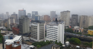 Persisten lluvias en Caracas este viernes