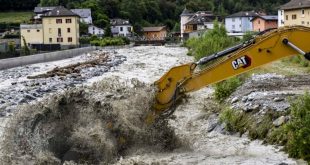 Tres desaparecidos en medio de tormentas en Suiza