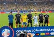 Danny Ocean entregó la moneda para el sorteo inicial de la final de Copa América