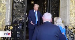 Donald Trump recibe a Benjamin Netanyahu en Mar-A-Lago