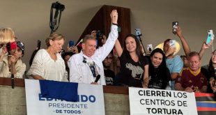 Edmundo González y María Corina Machado le hablaron a la juventud venezolana desde la UCV