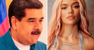 Maduro dice que Karol G le envió una canción para la campaña: “Ya estoy ensayando el baile”