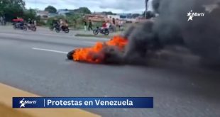 Protestas en Venezuela por resultados electorales