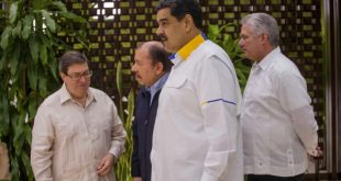 Alertan del peligro regional de la alianza Cuba-Nicaragua-Venezuela