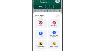 Función para notificar incidentes de tráfico en Google Maps